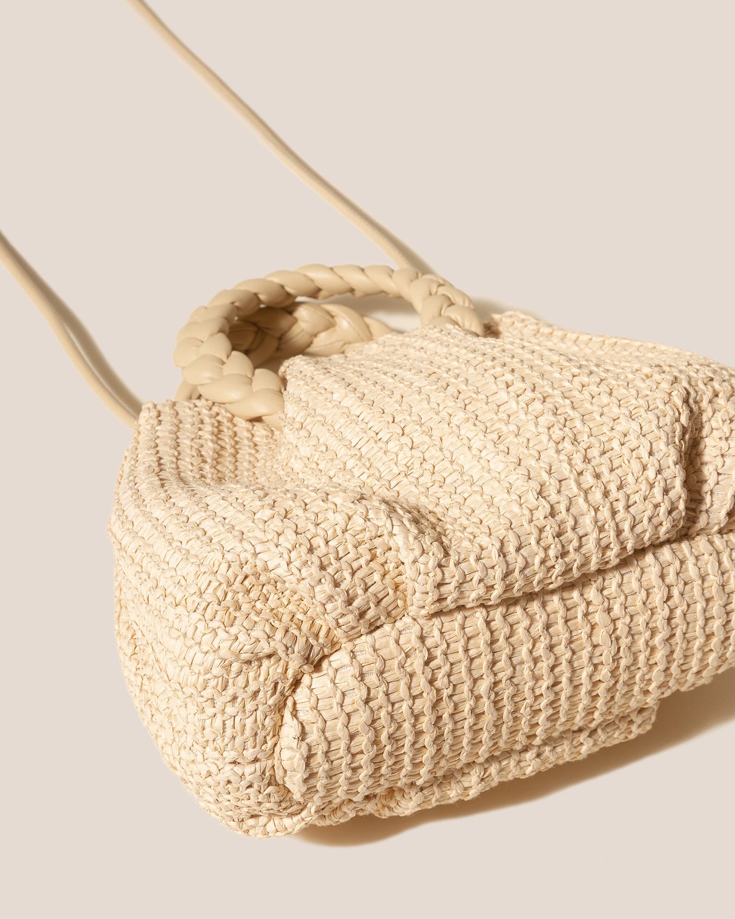 Hereu BOMBON M RAFFIA - Medium Plaited-handle Raffia Handbag