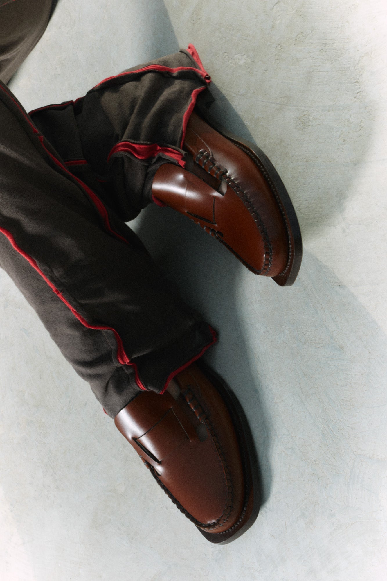 Hereu SINEU - Interlaced Detail Slip-On Loafer