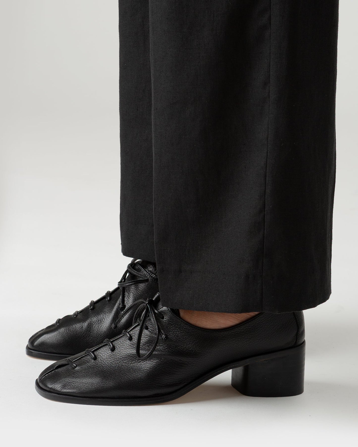 Hereu PLEGADA HEELED - Deconstructed Lace-up Shoe