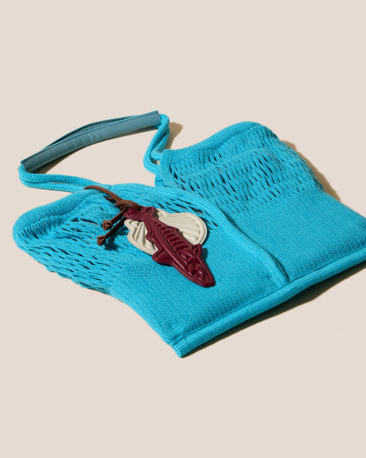 Hereu CALELLA FILT S CHARM - Knitted Cotton Net Bag