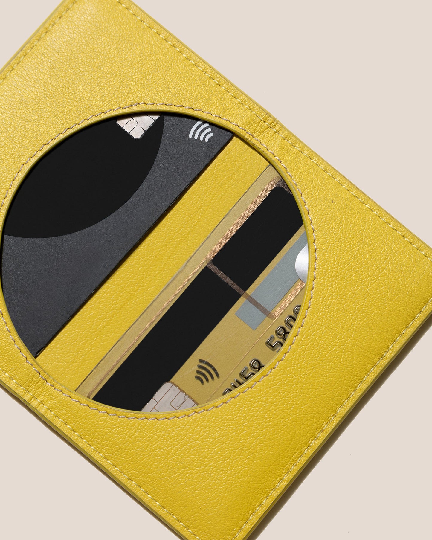 Hereu RODONA - Foldable Leather Card Holder