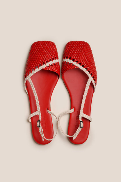 Hereu RONDAIA - Woven Asymmetrical Sandal