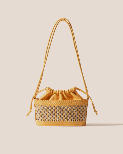 Hereu GAIA - Woven Bucket Crossbody Bag
