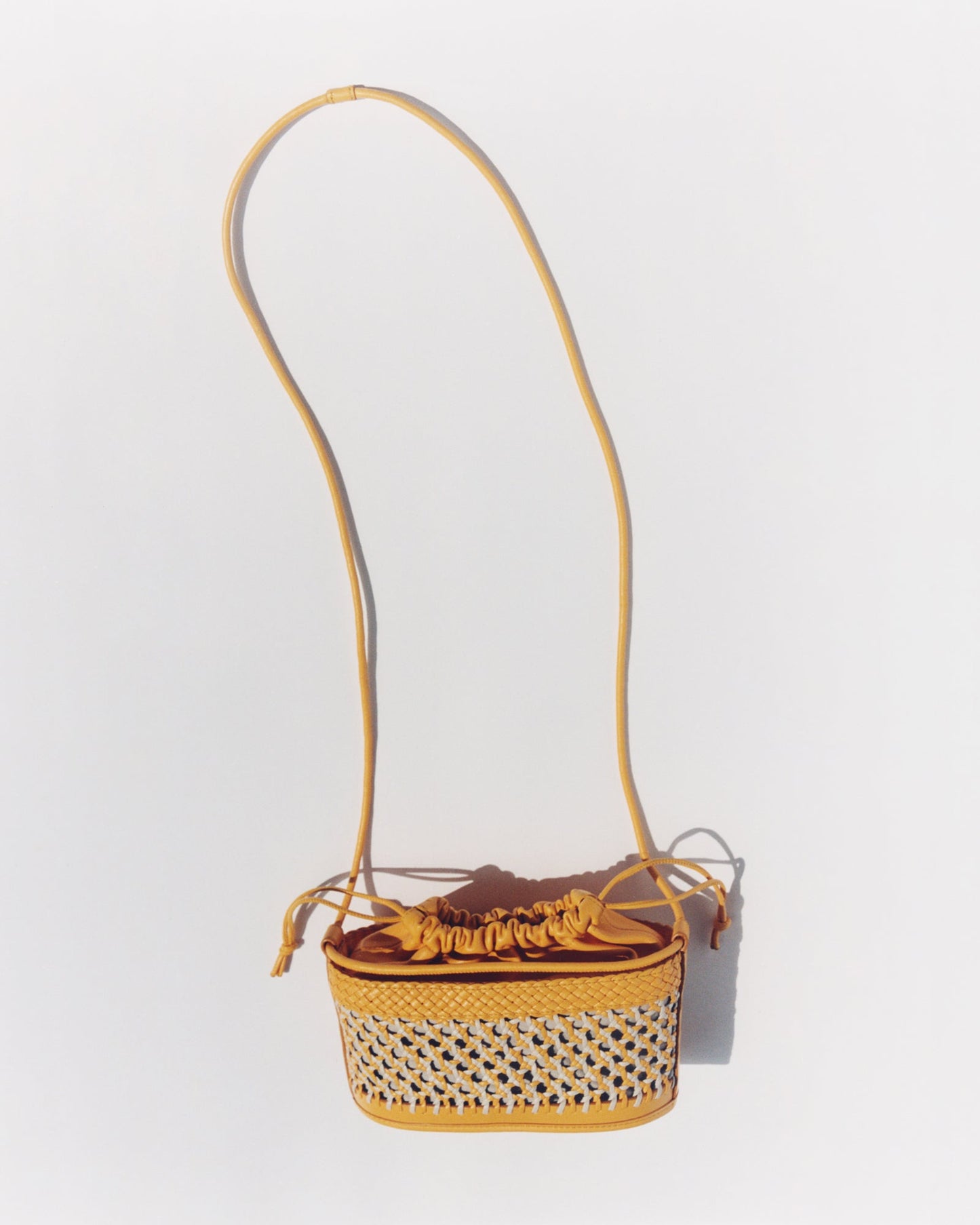 Hereu GAIA - Woven Bucket Crossbody Bag