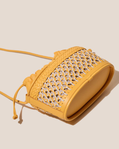 Hereu GAIA - Woven Bucket Crossbody Bag