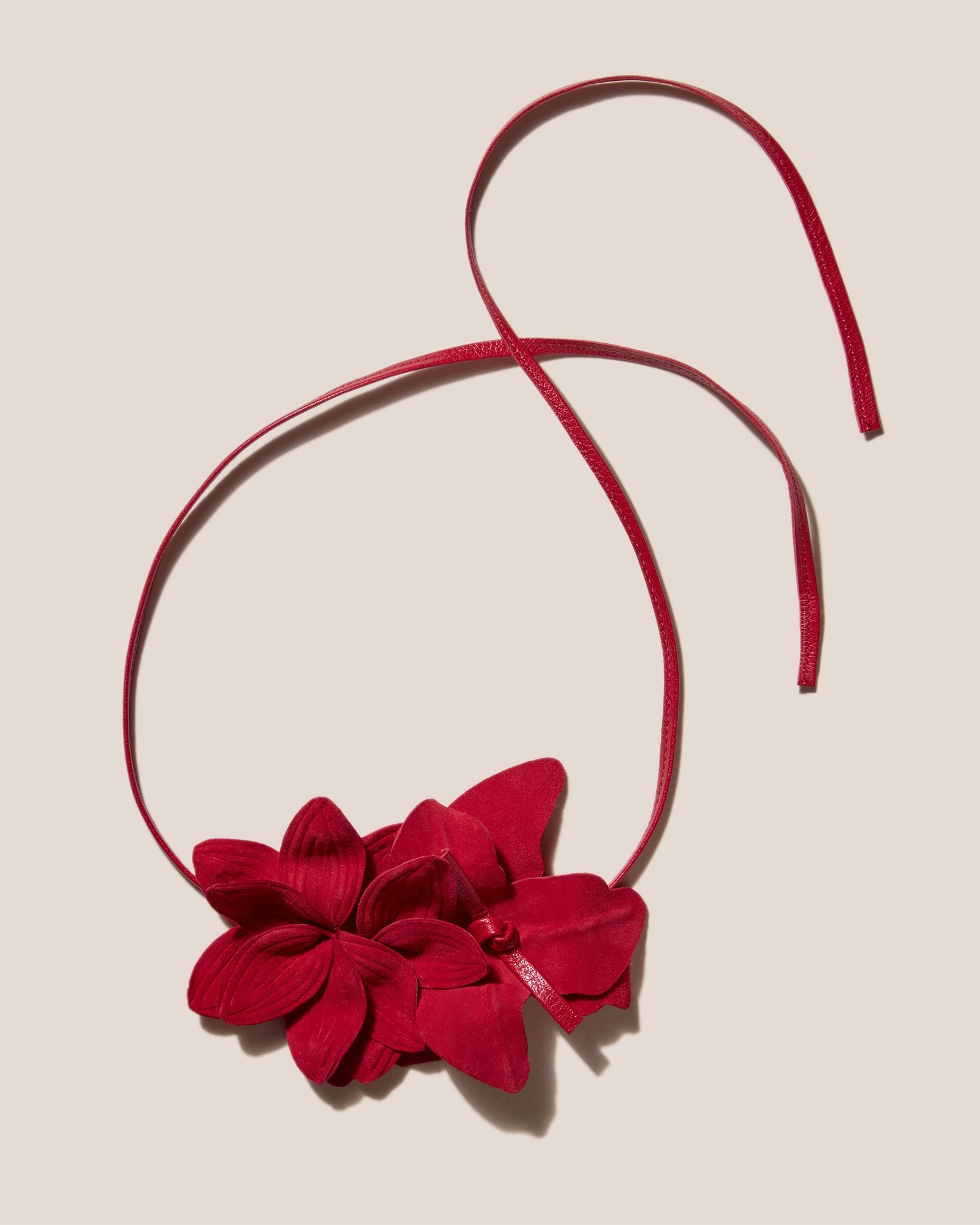 Hereu COROLA - Flower Charm with Leather Strap