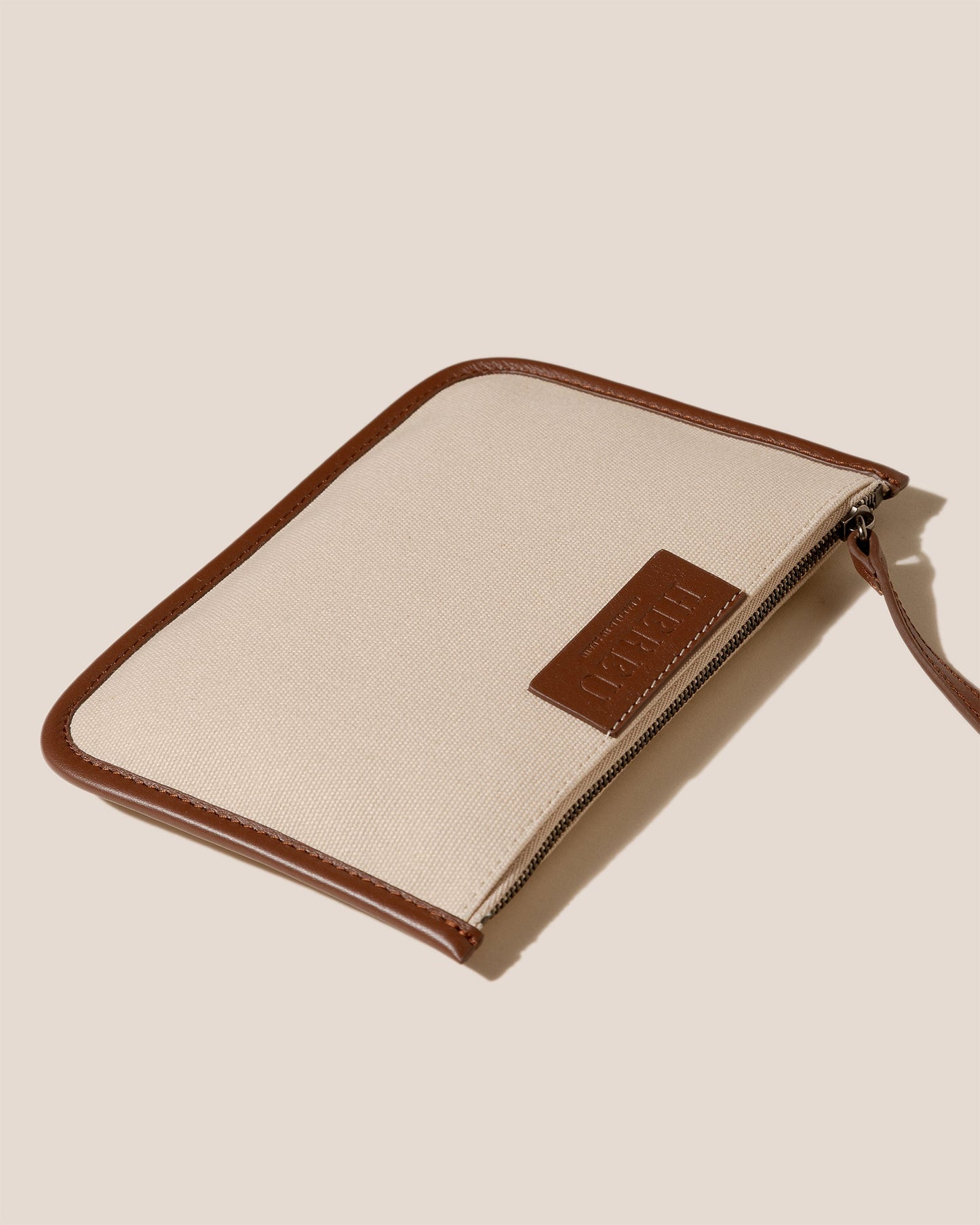 Hereu CALELLA SOFT RAFFIA - Leather-trimmed Tote Bag