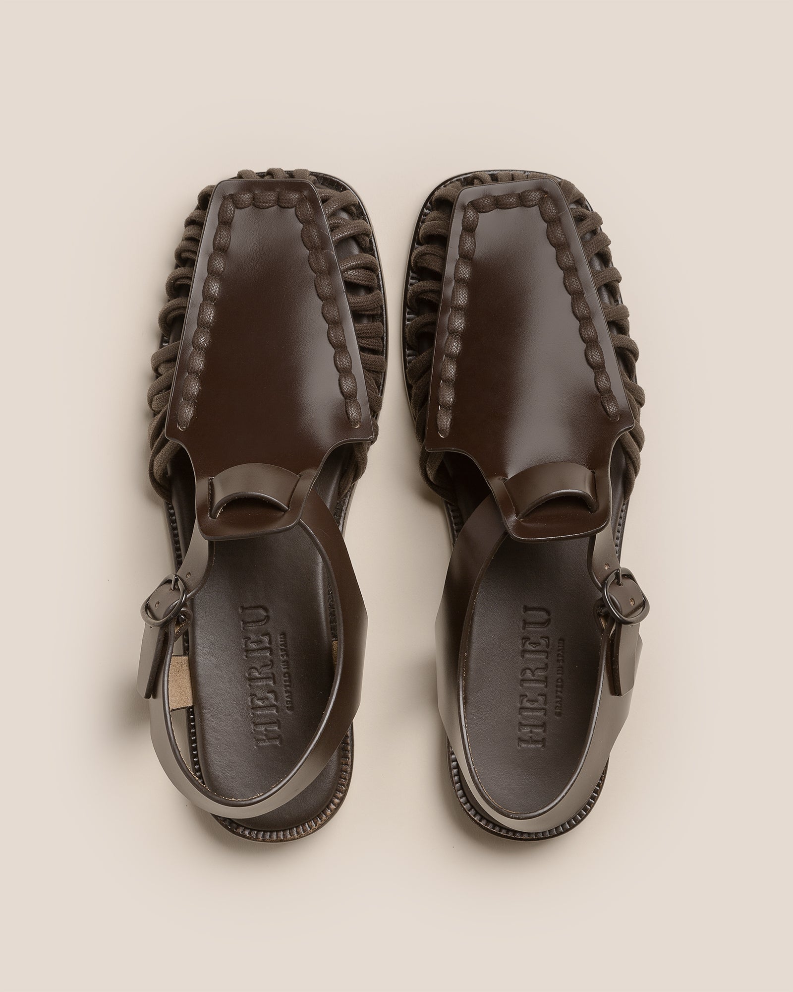Hereu ALARO - Square-Toe T-bar Sandal