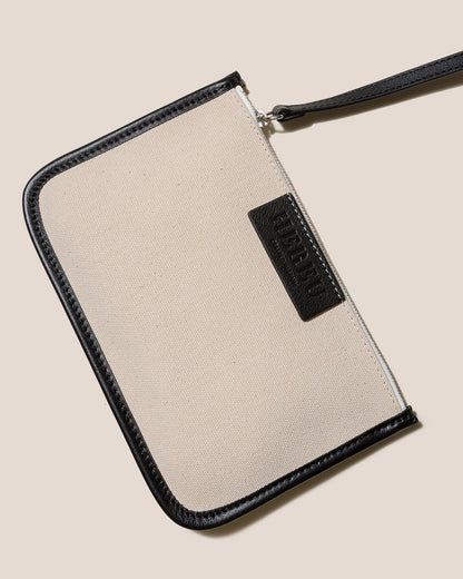 Hereu CALELLA - Leather-trimmed Organic Cotton Tote Bag