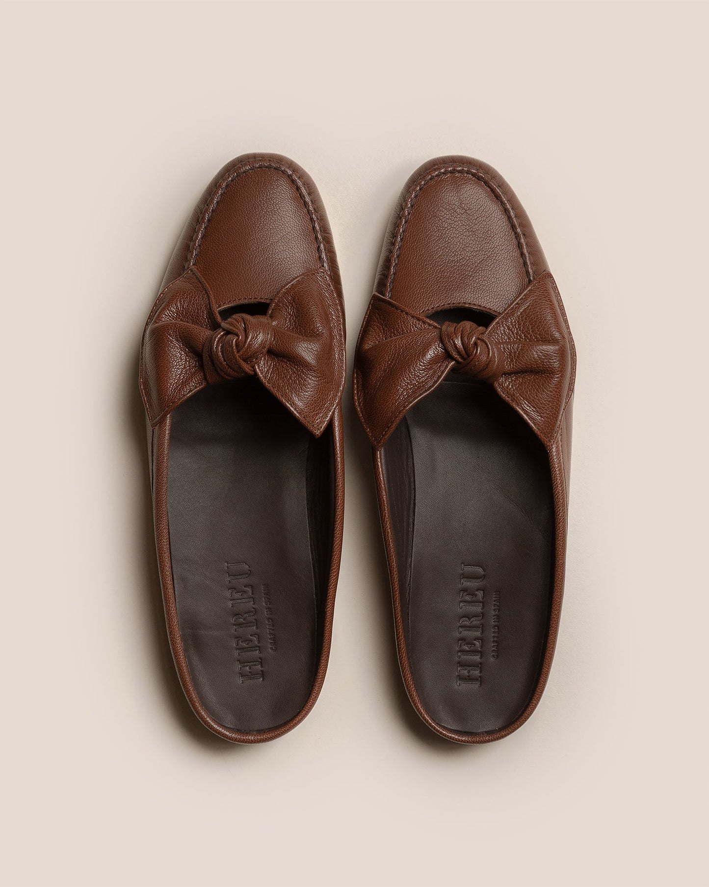 Hereu CORBATI MULE - Bow-Detail Slip-On Mule