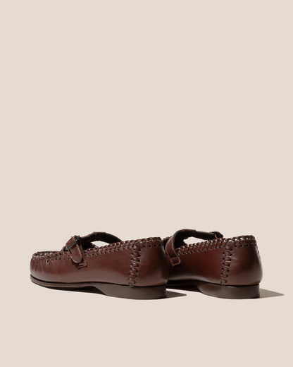Hereu ALCOVER SUPPLE SHINY - Braided Seams T-bar Loafer