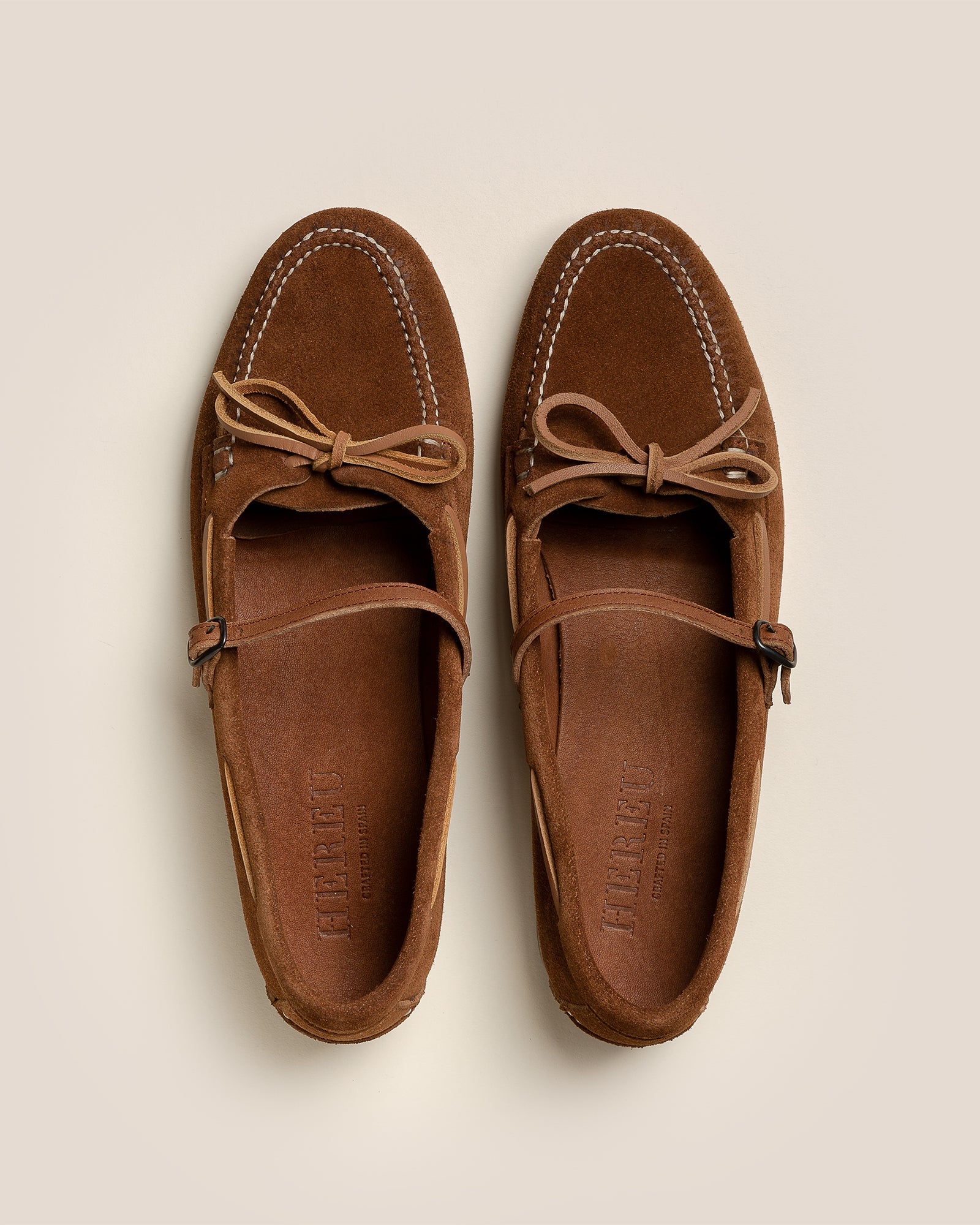 Hereu LOREA SUEDE - Mary Jane Loafer