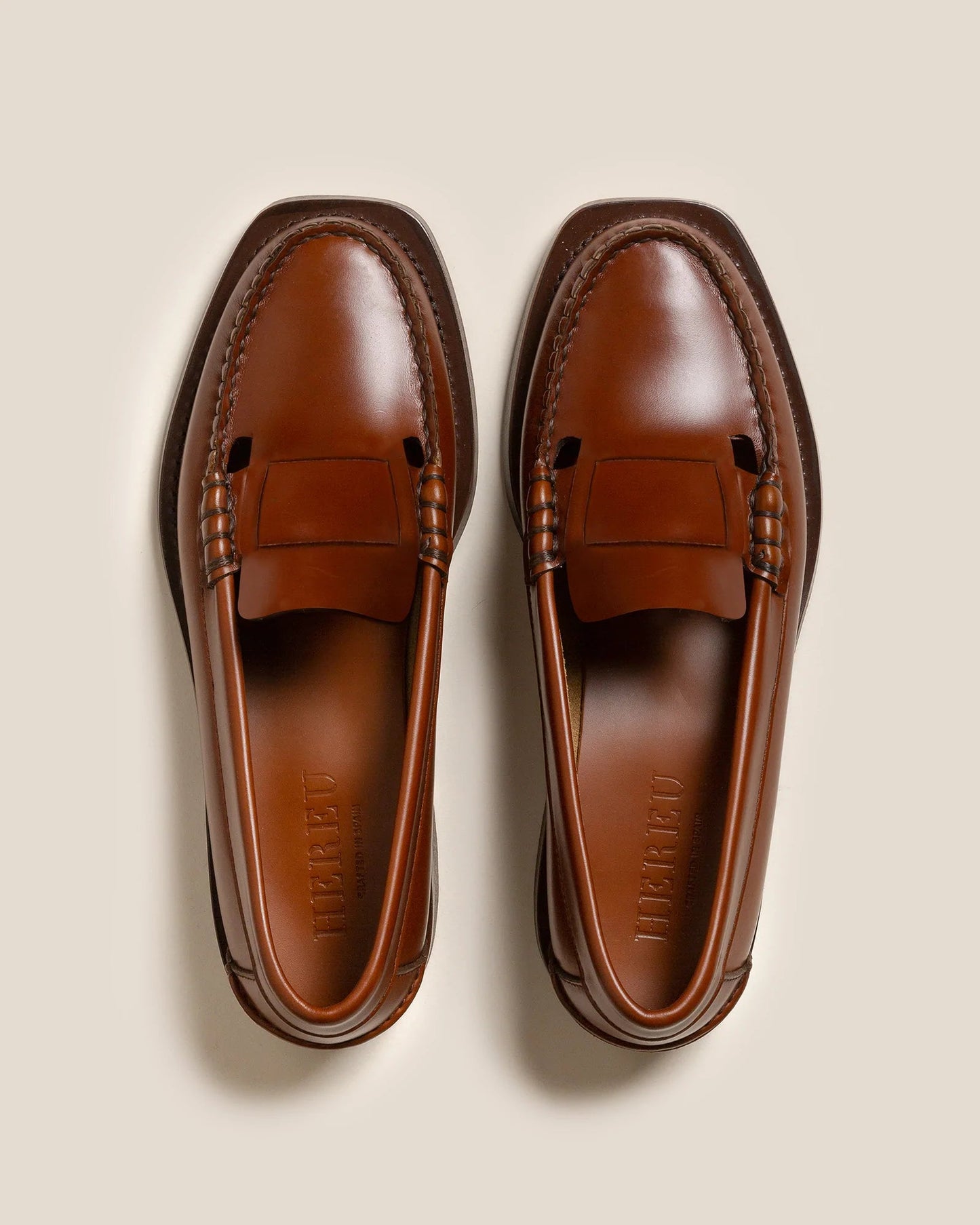 Hereu SINEU - Interlaced Detail Slip-On Loafer