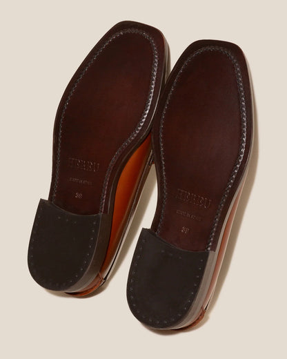 Hereu SINEU - Interlaced Detail Slip-On Loafer