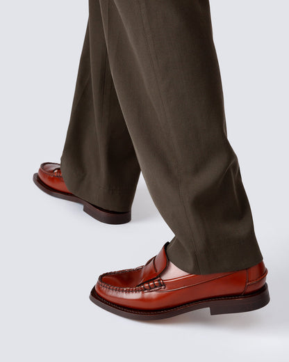 Hereu SINEU - Interlaced Detail Slip-On Loafer