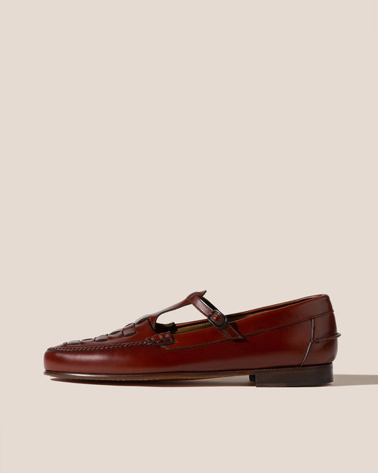 Hereu MAQUEDA - Interwoven T-Bar Loafer
