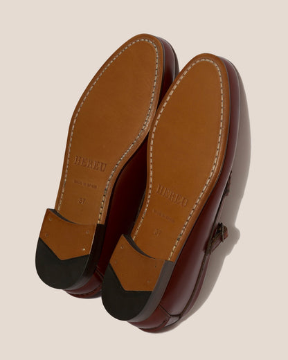 Hereu MAQUEDA - Interwoven T-Bar Loafer
