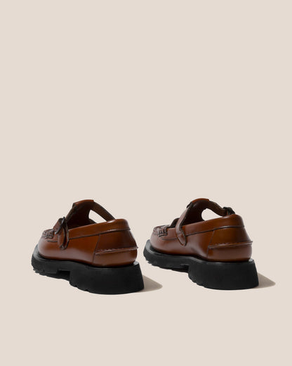 Hereu SOLLER SPORT - Tread Sole T-Bar Loafer