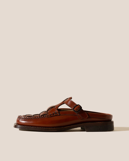 Hereu BONELL - Woven T-bar Mule Loafer