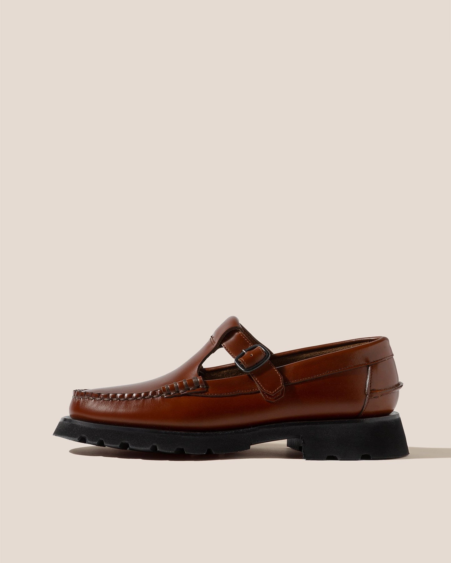 Hereu ALBER SPORT - Tread Sole T-Bar Loafer