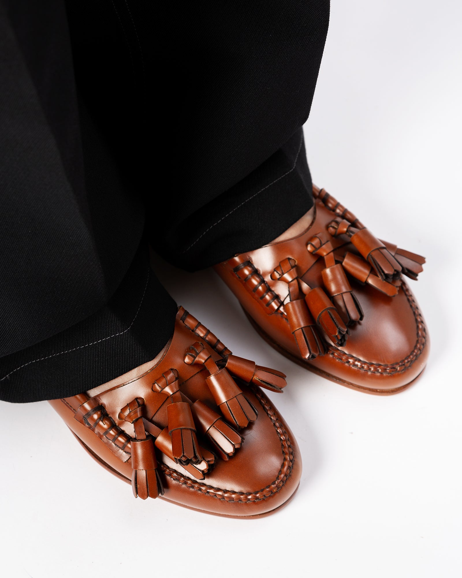 Hereu BORLADA - Tasselled Mule Loafer