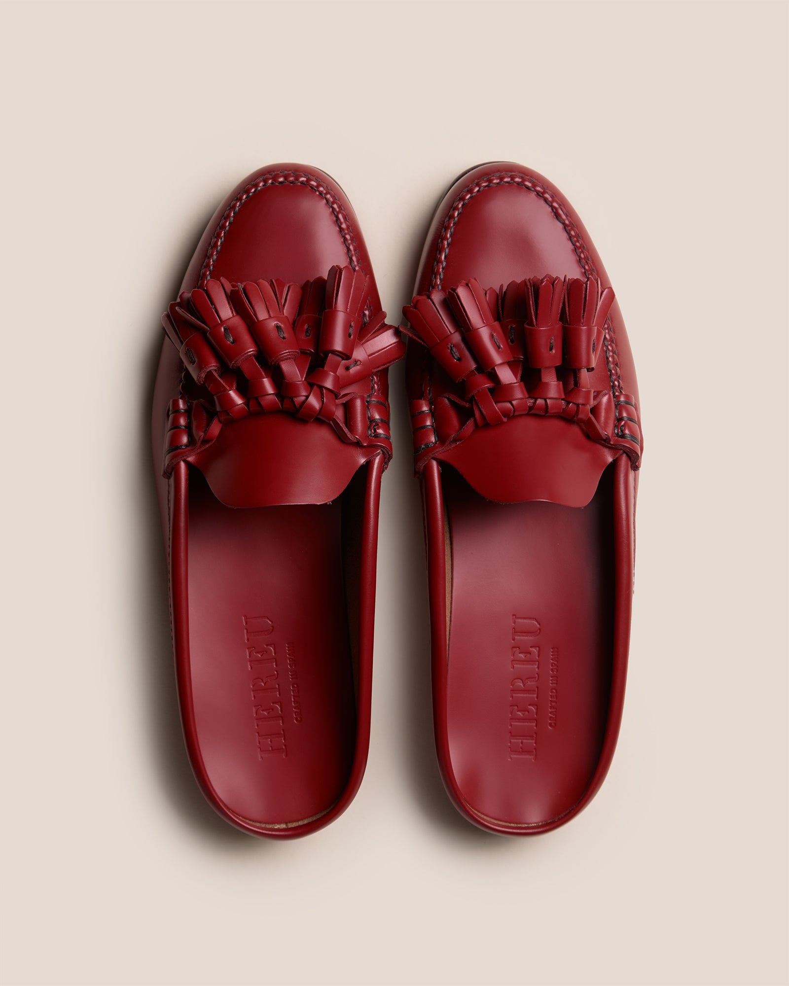 Hereu BORLADA - Tasselled Mule Loafer