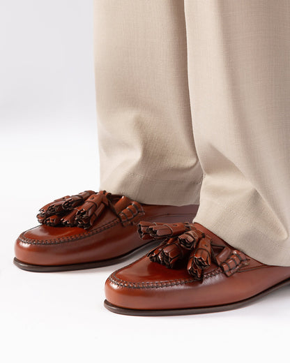 Hereu BORLADA - Tasselled Mule Loafer