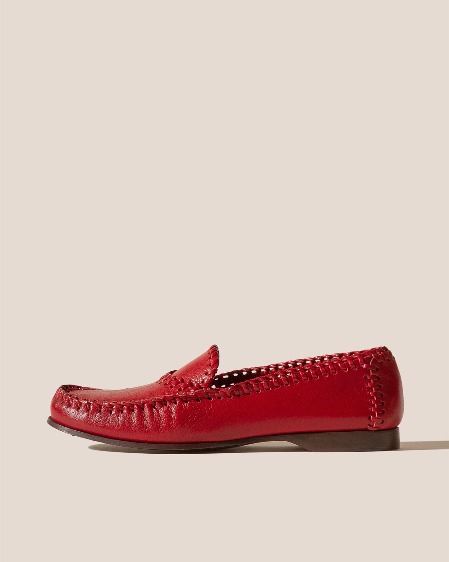 Hereu SASTRE SUPPLE SHINY - Braided Seam Slip-On Loafer