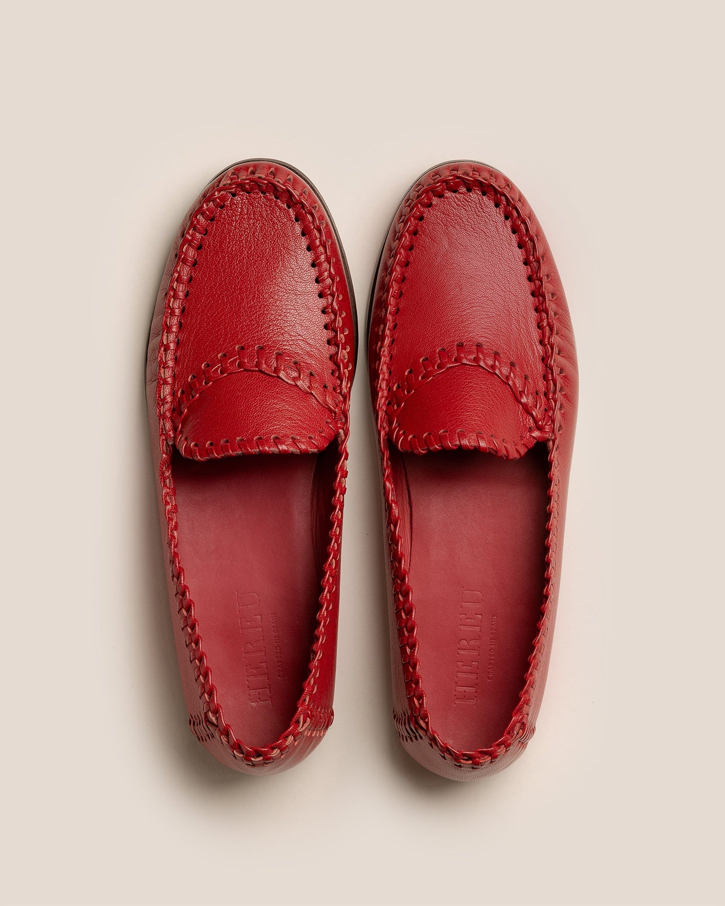 Hereu SASTRE SUPPLE SHINY - Braided Seam Slip-On Loafer