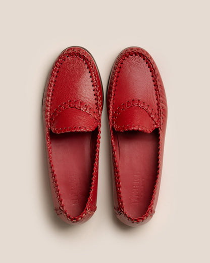 Hereu SASTRE SUPPLE SHINY - Braided Seam Slip-On Loafer