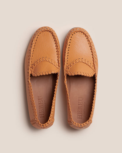 Hereu SASTRE SUPPLE SHINY - Braided Seam Slip-On Loafer