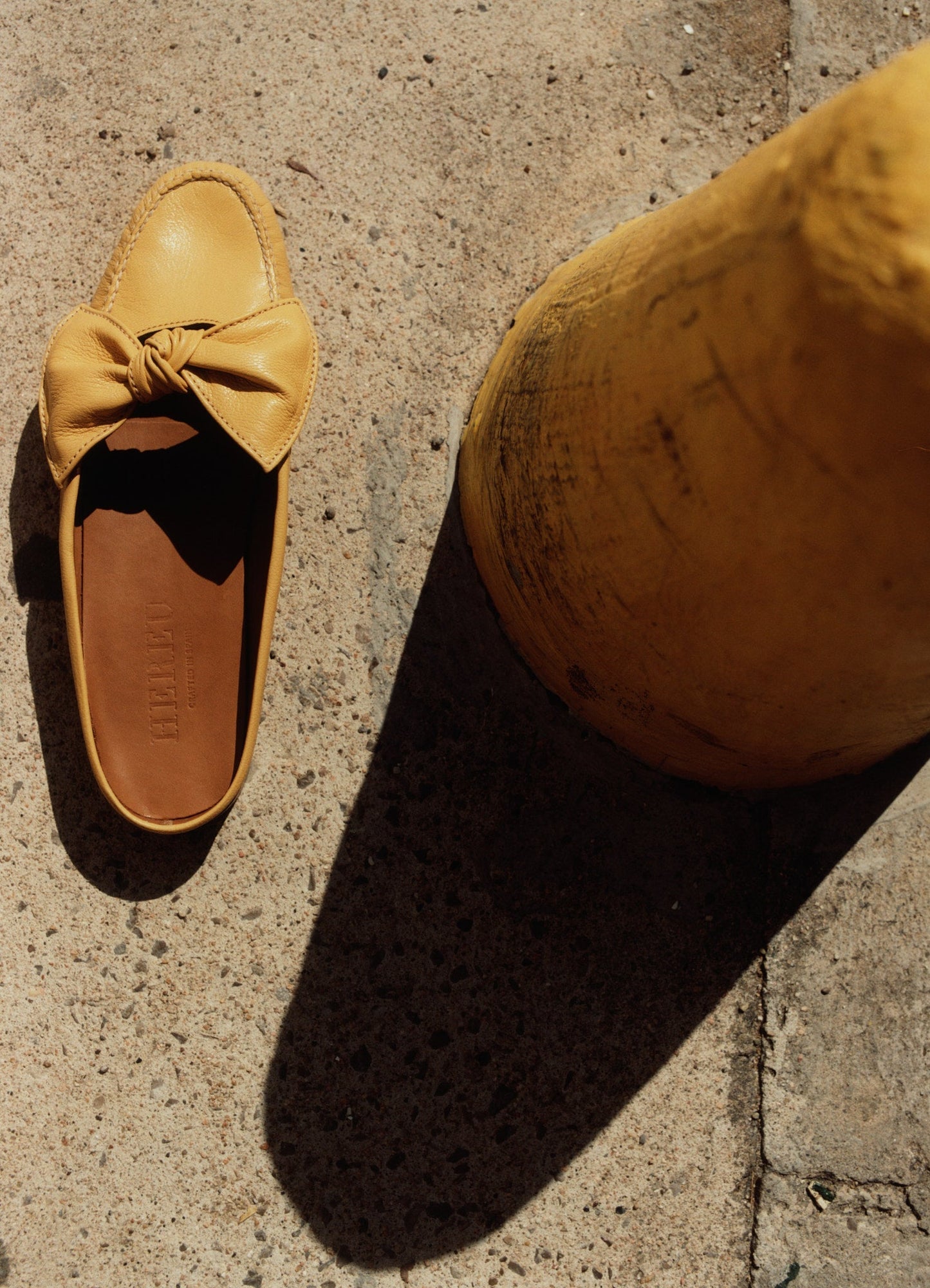 Hereu CORBATI MULE - Bow-Detail Slip-On Mule
