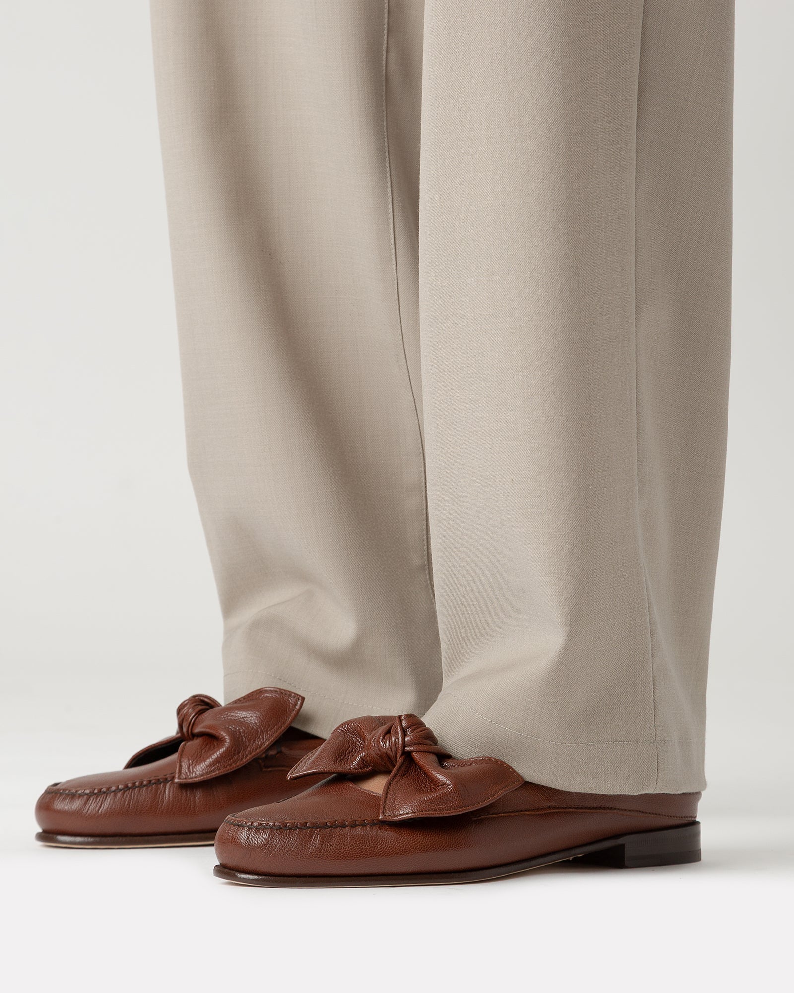 Hereu CORBATI MULE - Bow-Detail Slip-On Mule