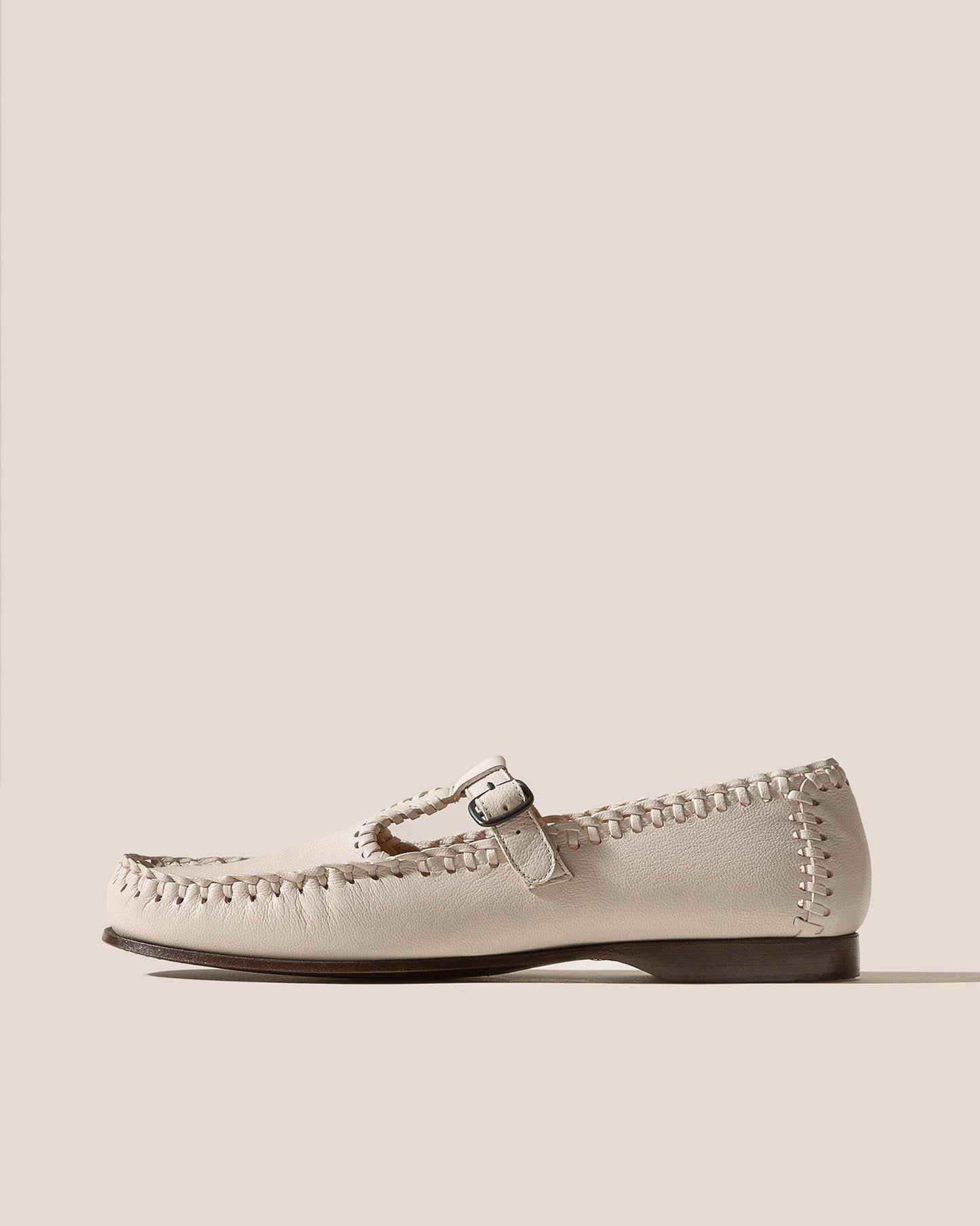 Hereu ALCOVER SUPPLE SHINY - Braided Seams T-bar Loafer