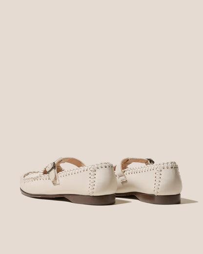 Hereu ALCOVER SUPPLE SHINY - Braided Seams T-bar Loafer