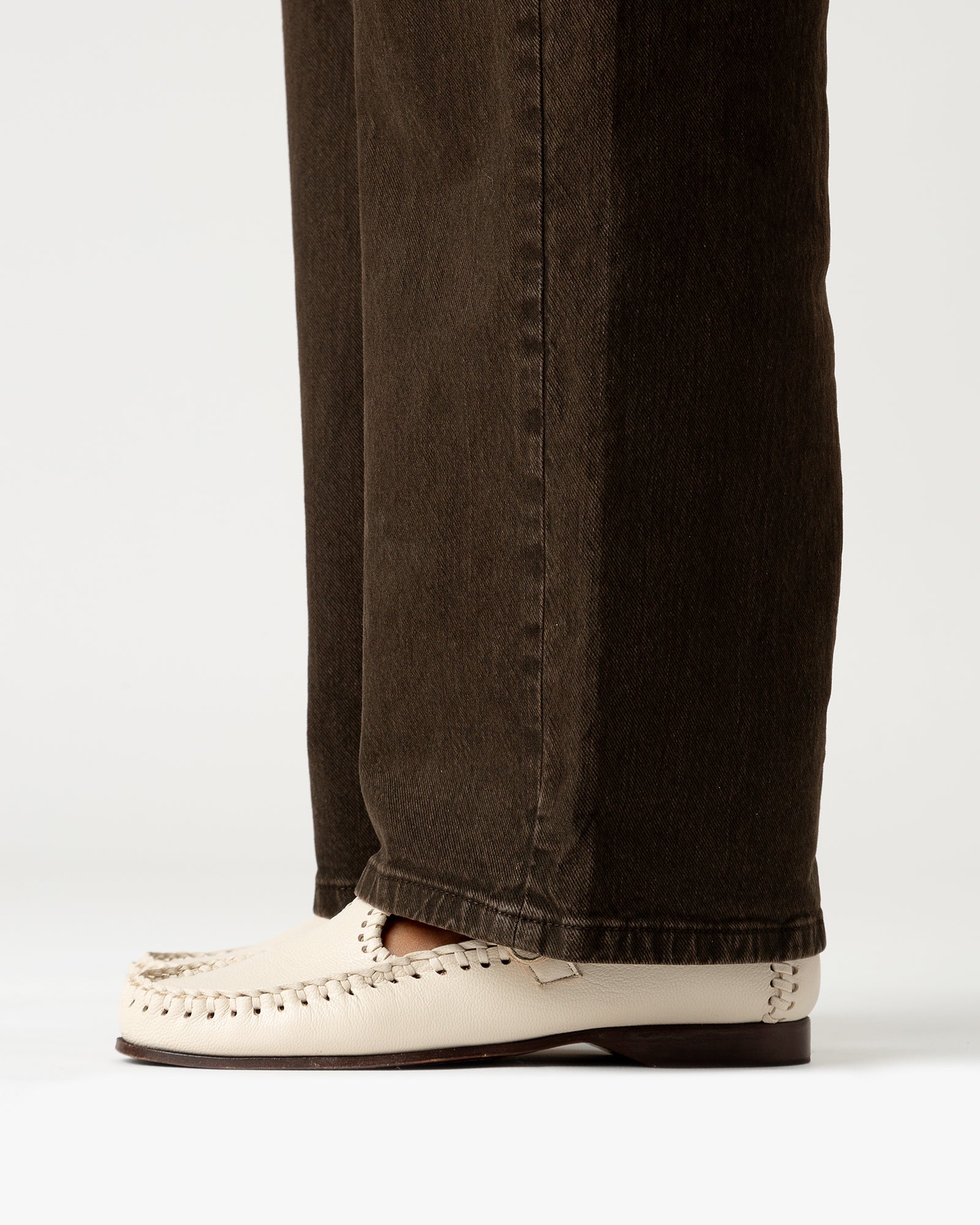 Hereu ALCOVER SUPPLE SHINY - Braided Seams T-bar Loafer