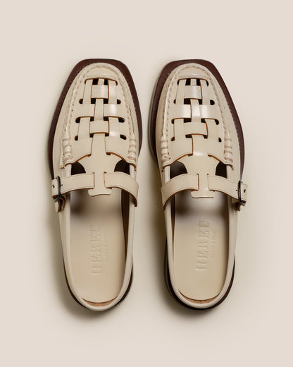 Hereu BONELL - Woven T-bar Mule Loafer