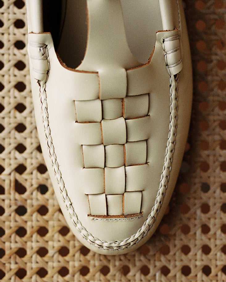 Hereu MAQUEDA - Interwoven T-Bar Loafer