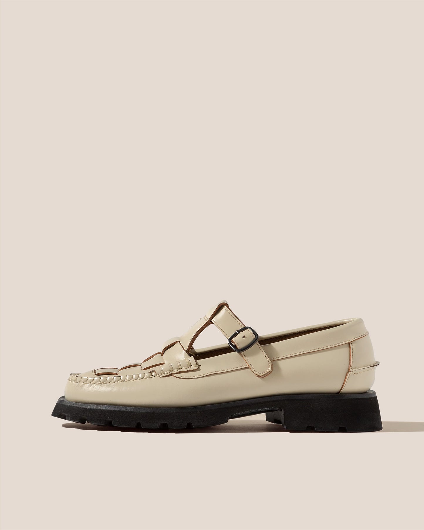 Hereu SOLLER SPORT - Tread Sole T-Bar Loafer