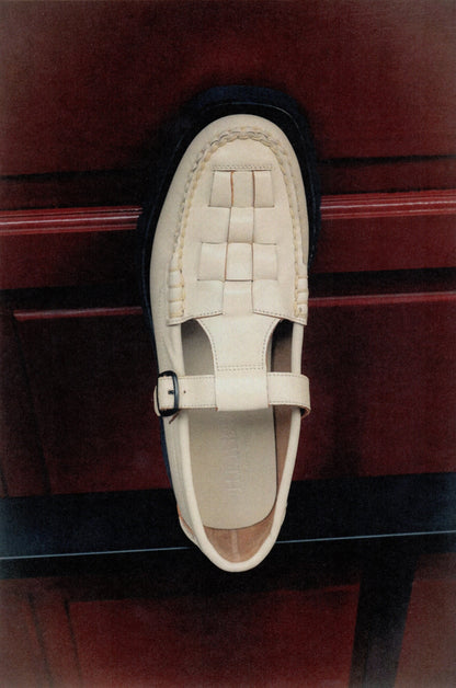 Hereu SOLLER SPORT - Tread Sole T-Bar Loafer