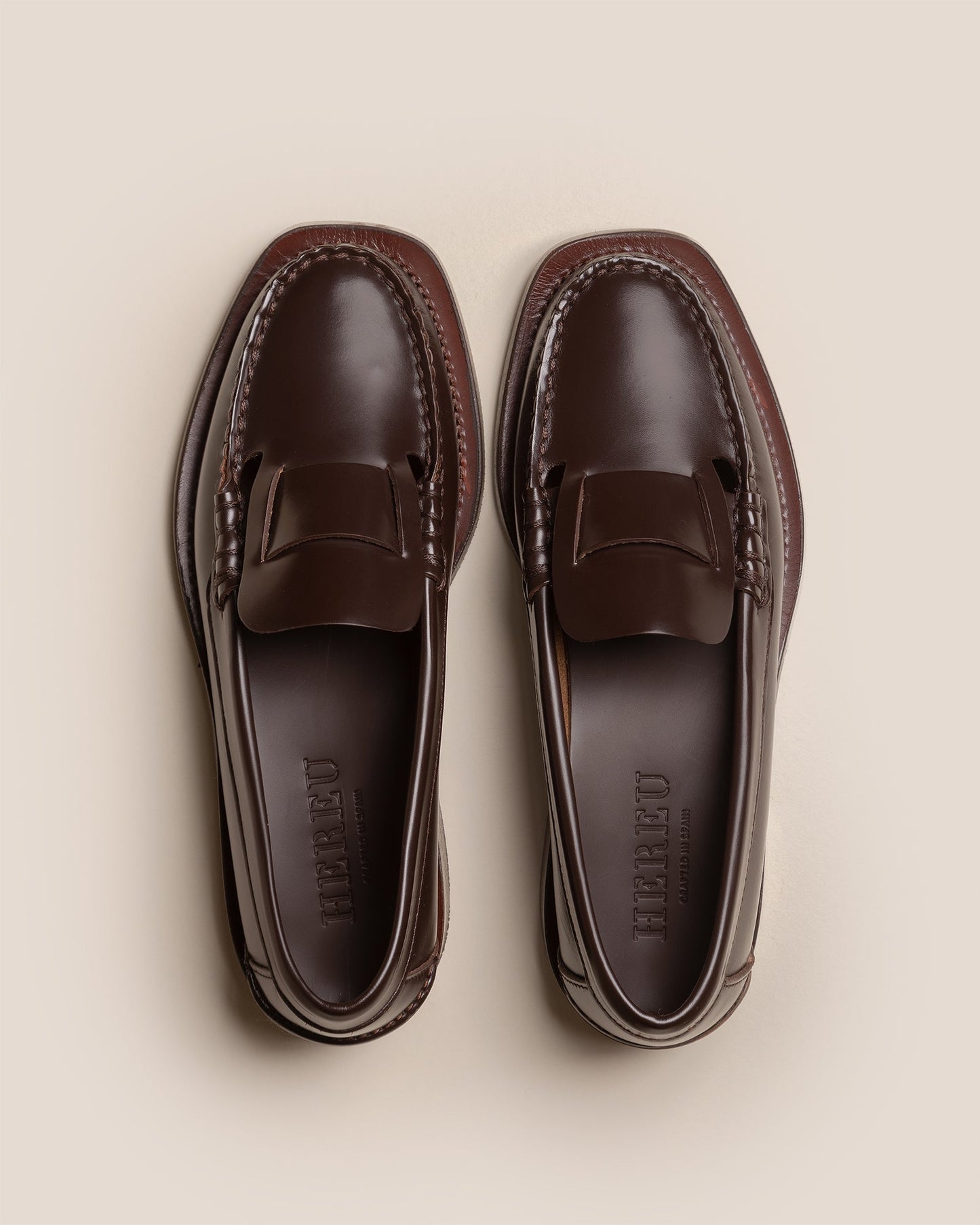 Hereu SINEU - Interlaced Detail Slip-On Loafer