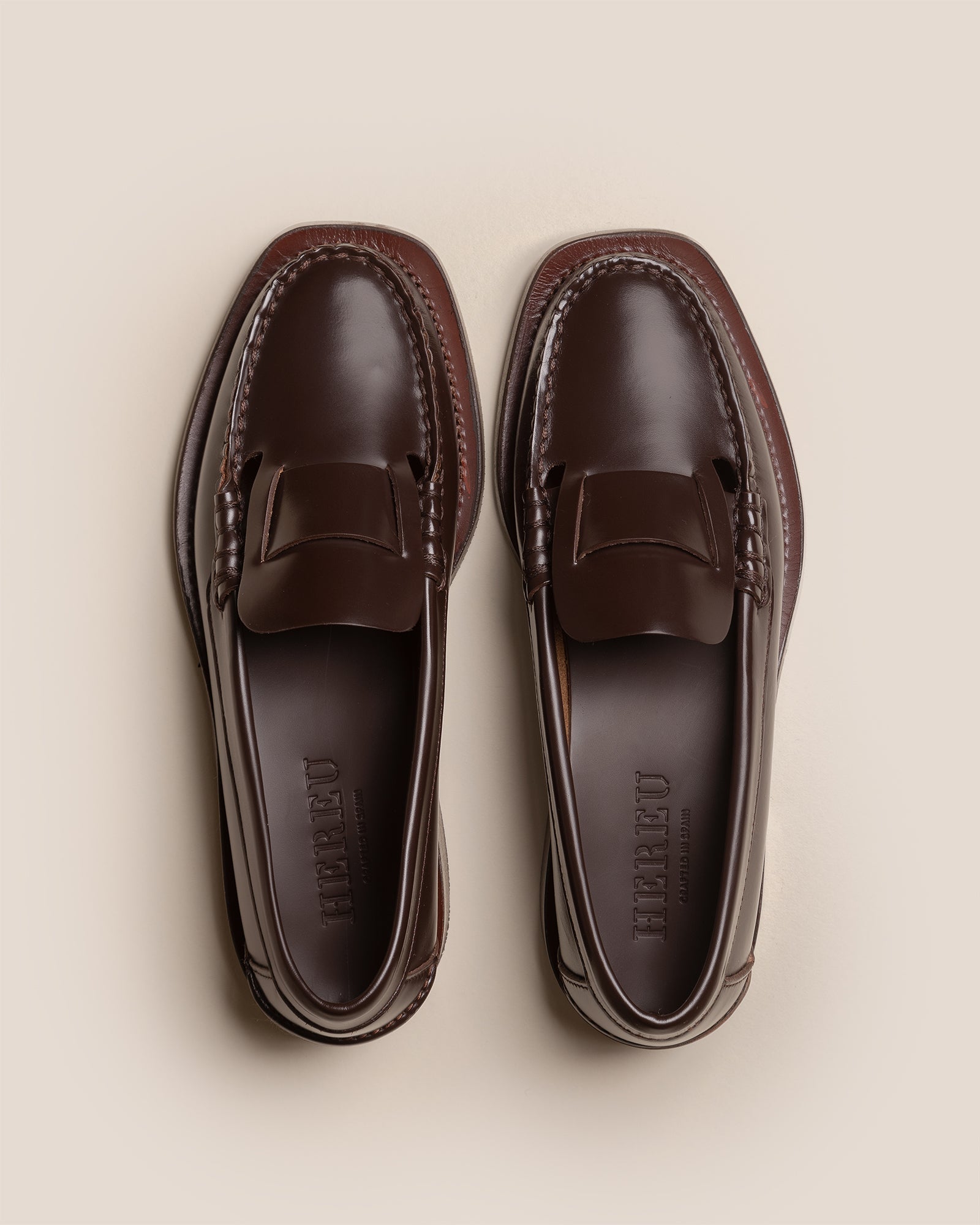 Hereu SINEU - Interlaced Detail Slip-On Loafer