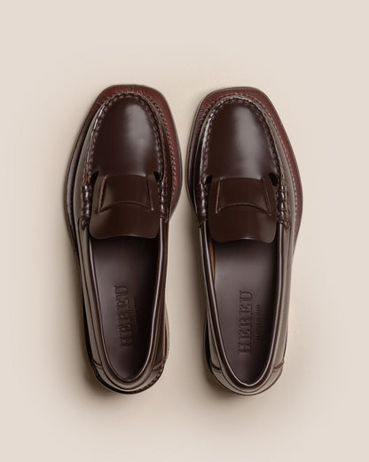 Hereu SINEU - Interlaced Detail Slip-On Loafer