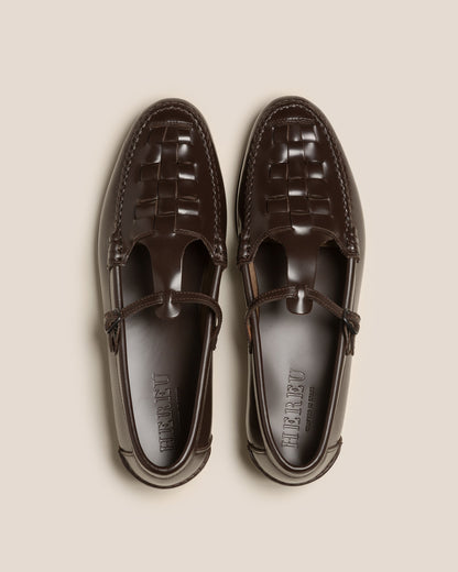 Hereu MAQUEDA - Interwoven T-Bar Loafer