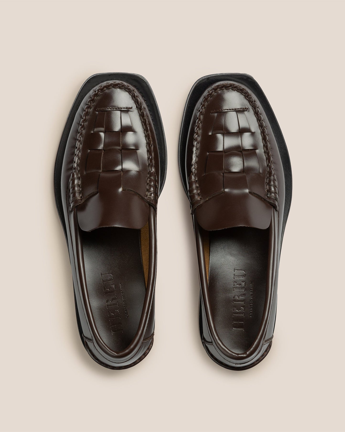 Hereu NOMBELA - Interwoven Detail Slip-On Loafer
