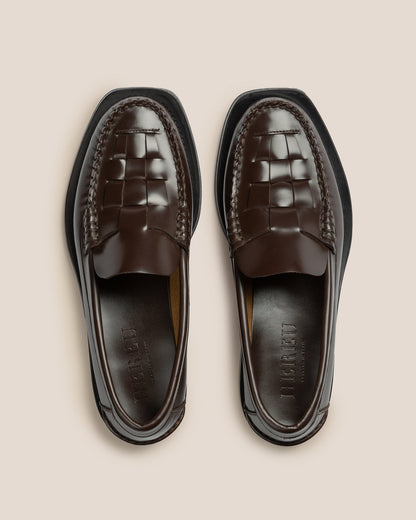 Hereu NOMBELA - Interwoven Detail Slip-On Loafer