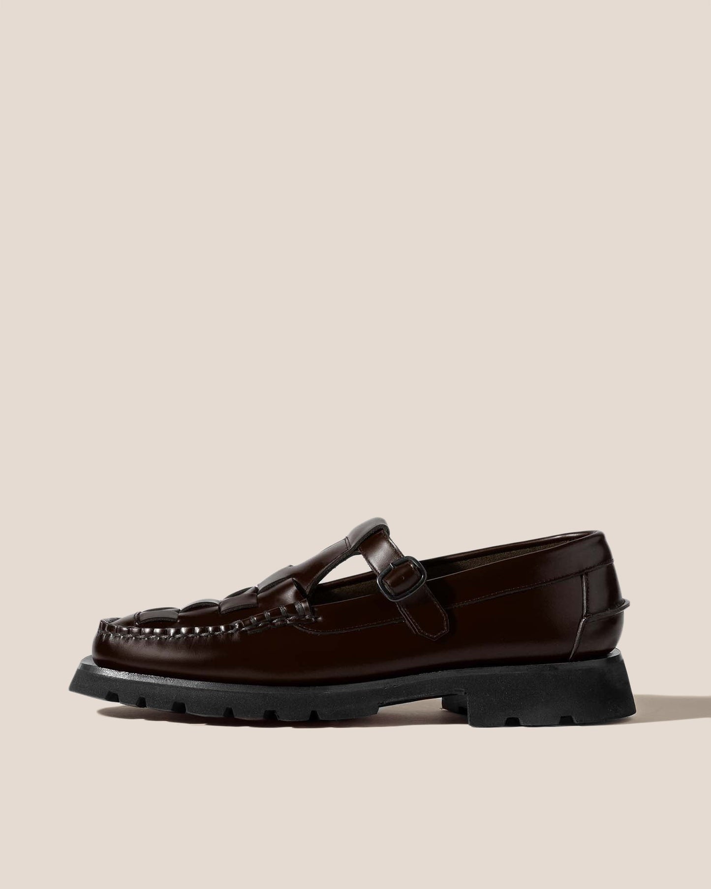 Hereu SOLLER SPORT - Tread Sole T-Bar Loafer
