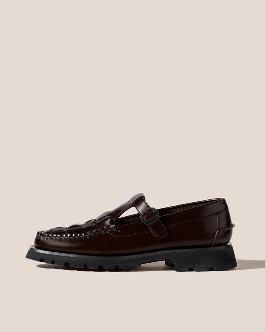 Hereu SOLLER SPORT - Tread Sole T-Bar Loafer