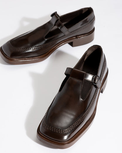 Hereu LLUISA POLISHED - T-bar Loafer