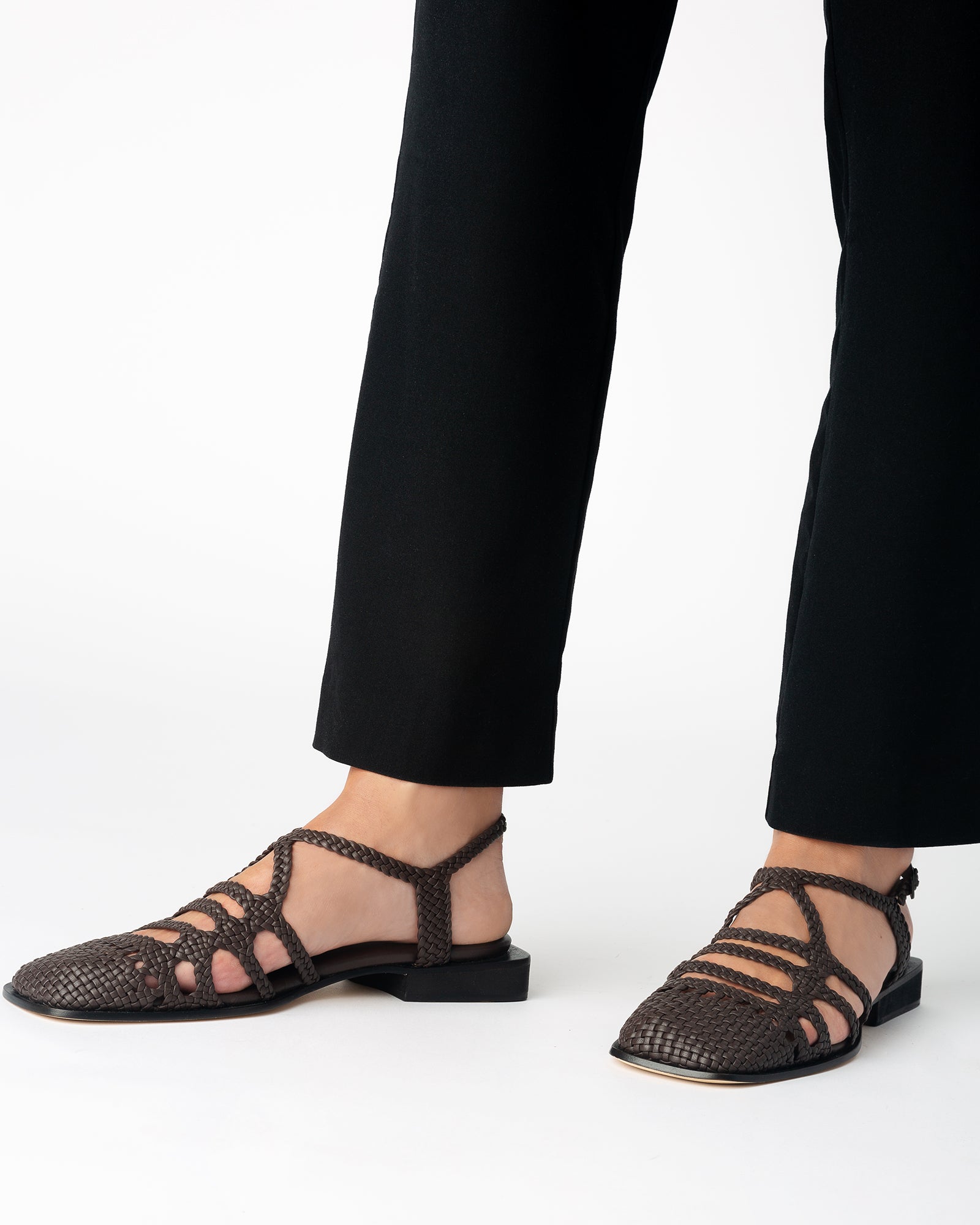 Hereu BARANA - Woven Slingback Mule
